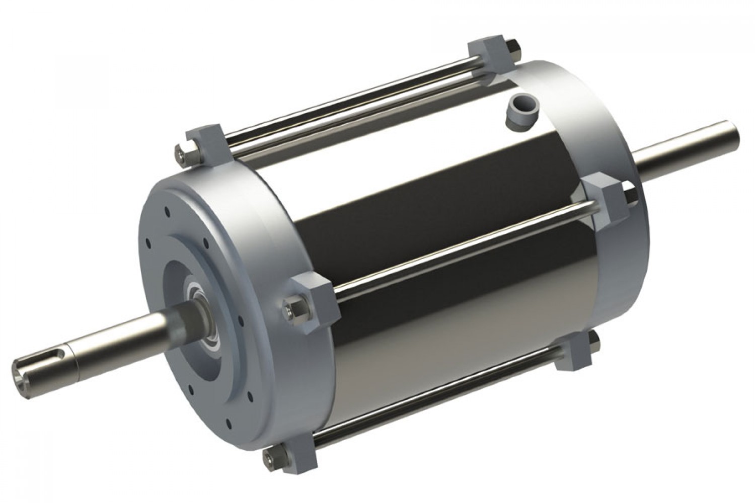 Double-sided shaft motors